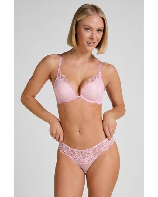 Hunkemöller Pink Prina Push-Up Maximizer Bra