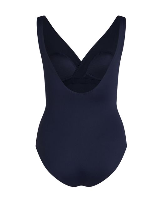 Hunkemöller Blue Badeanzug Shaping Shell Mesh