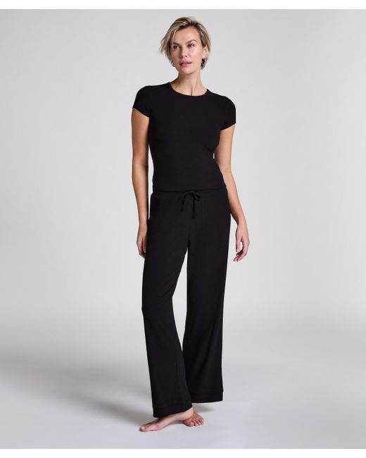 Hunkemöller Blue Essential-Hose gerippt