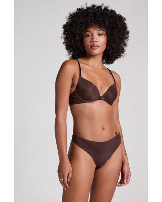 Hunkemöller Invisible String Basic in het Brown