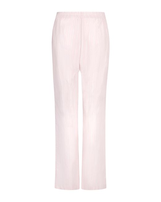 Hunkemöller Multicolor Pyjamahose Baumwolle Poplin