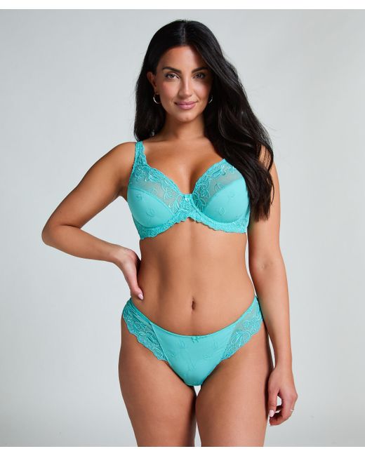 Boxer string diva Hunkemöller en coloris Blue