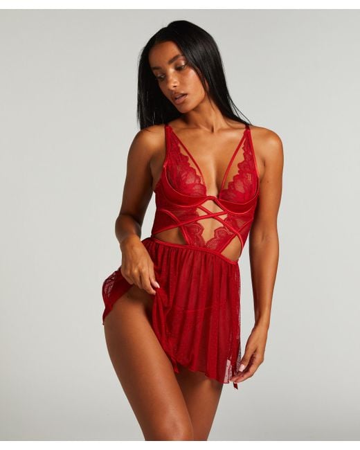 Hunkemöller Red Billie Babydoll