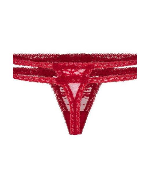 Hunkemöller Red Irina Thong