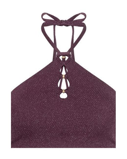 Hunkemöller Red Panama Bikini Top