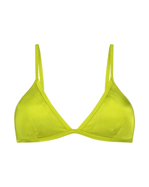 Hunkemöller Green Luna Triangle Bikini Top
