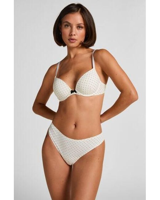 Hunkemöller Brown Invisible Thong Basic