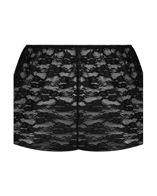 Hunkemöller Black Short Allover Lace