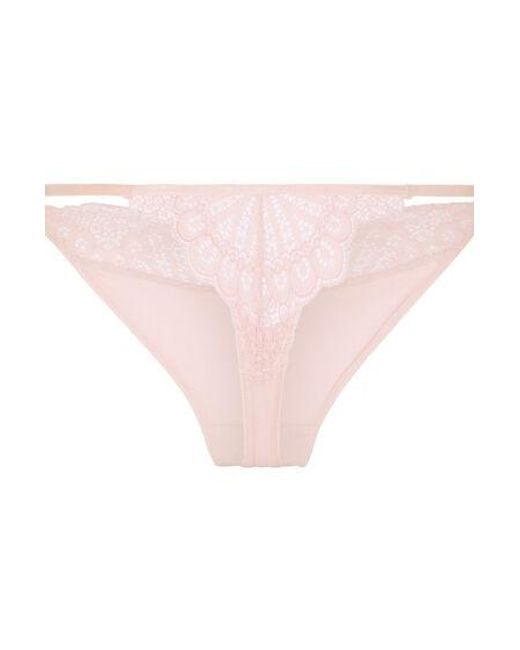 Hunkemöller String Pamela in het Brown