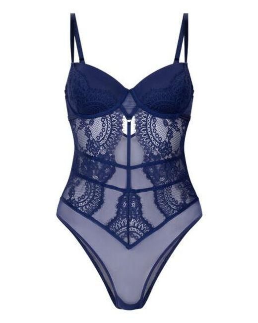Hunkemöller Body Bronte in het Blue