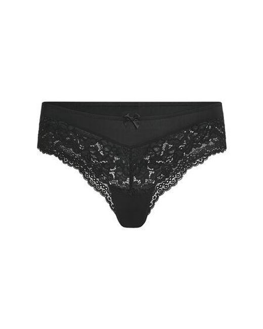 Hunkemöller Black Valencia Brazilian Shorts