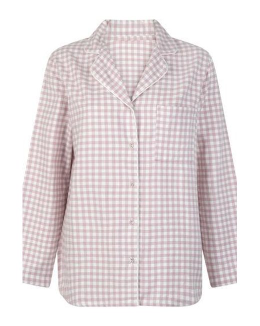 Hunkemöller Multicolor Essentials Flannel Pyjama Top