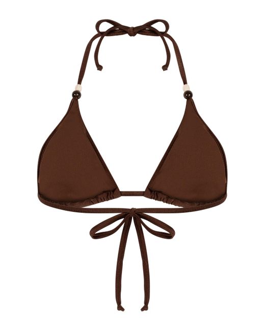 Top de bikini triangular Kallua Hunkemöller de color Brown