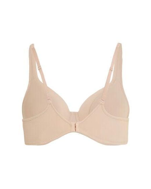 Hunkemöller Brown Mesh Non-Padded Underwired Bra