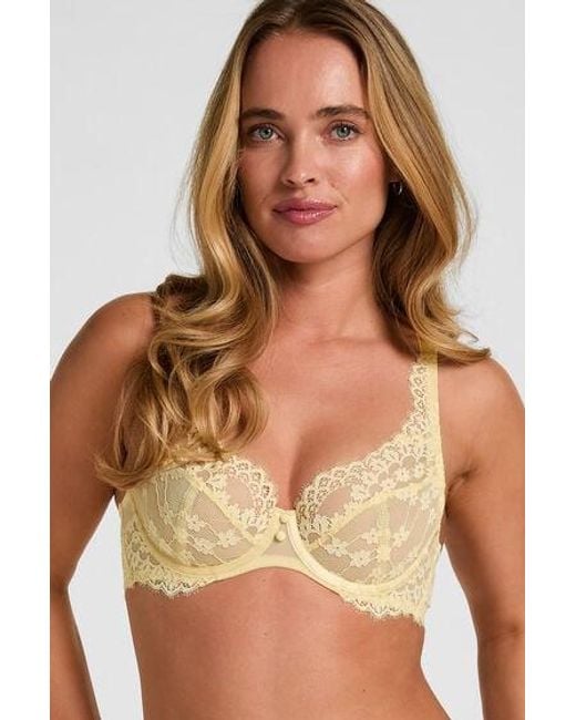 Hunkemöller Natural Daisy Non-Padded Underwired Bra