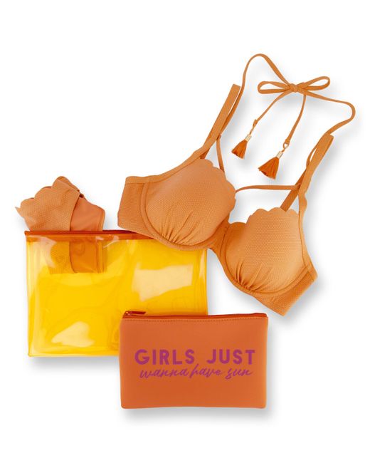 Bikini Clutch Hunkemöller de color Orange
