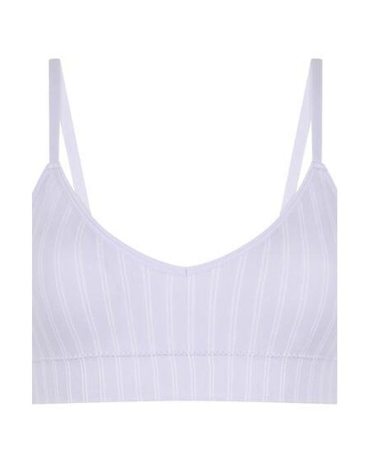Hunkemöller White Dide Triangle Bralette
