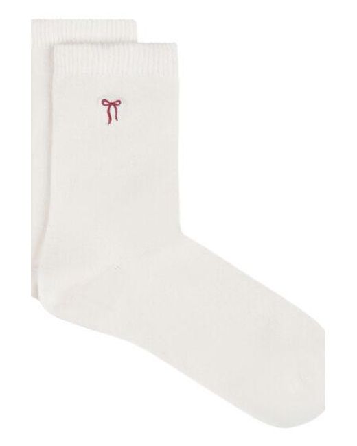 Hunkemöller White Modal Crew Socks