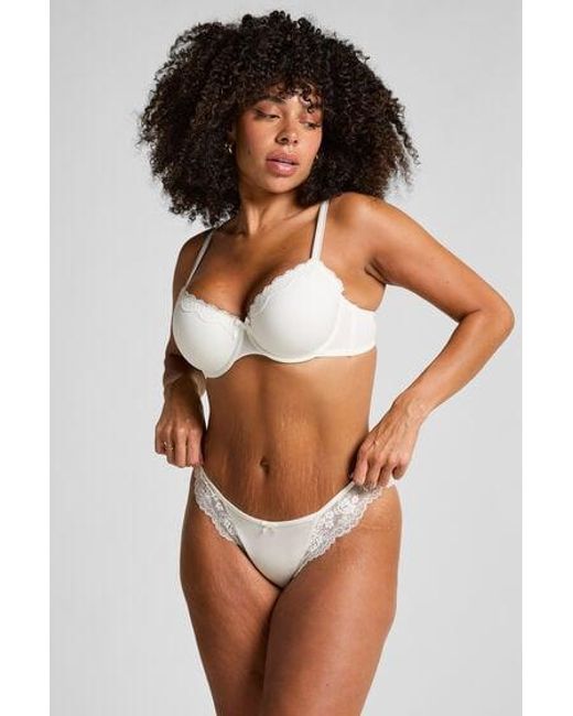 Hunkemöller Brown Caro Highleg Brazilian