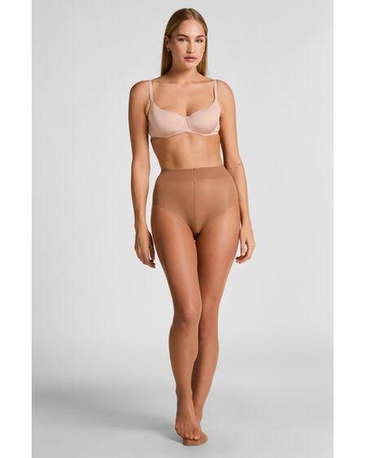 Hunkemöller Panty 15 Denier Core Control in het Gray