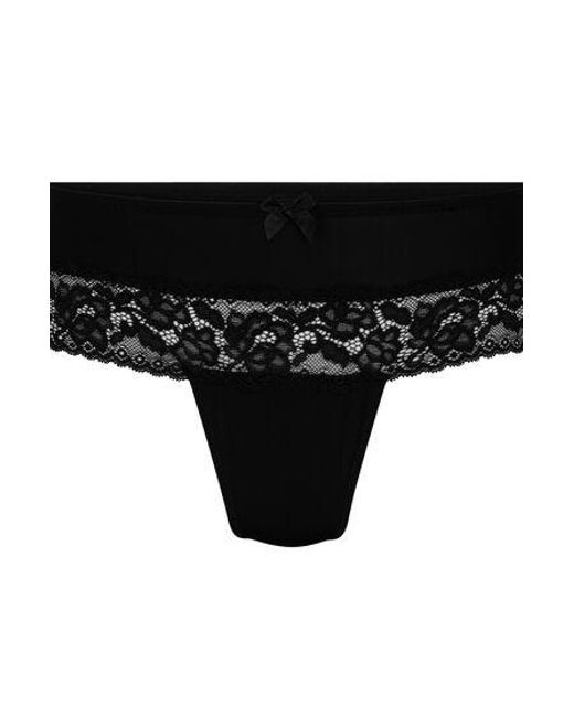 Hunkemöller Boxerstring Paris in het Black