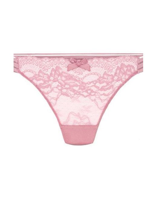 Hunkemöller String Sully in het Pink