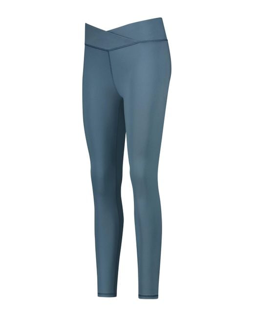 Hunkemöller Blue Hkmx Crossed High Waisted leggings