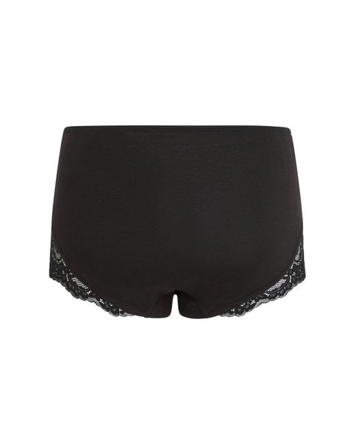 Superslip maxi de encaje Hunkemöller de color Black