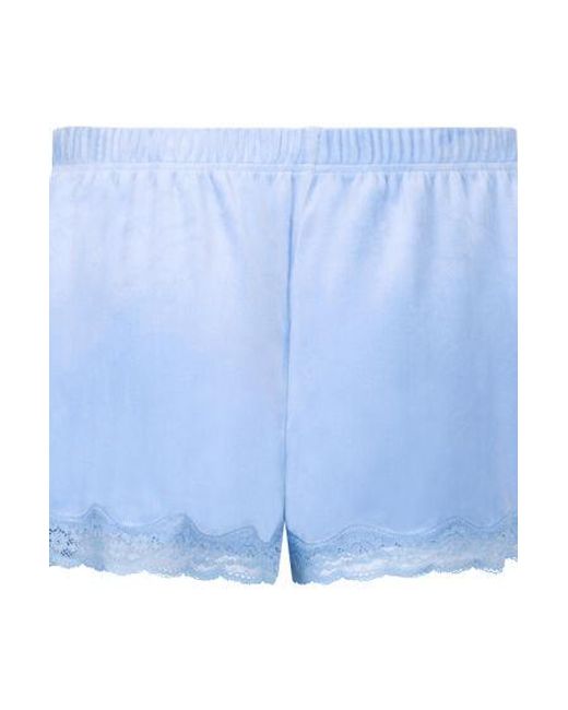 Hunkemöller Blue Short Velours Lace