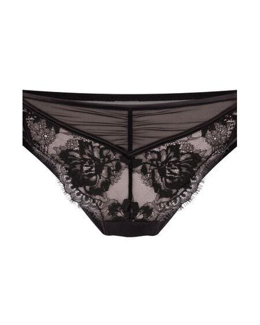Hunkemöller Black Cynthia Non-Padded Longline Underwired Bra
