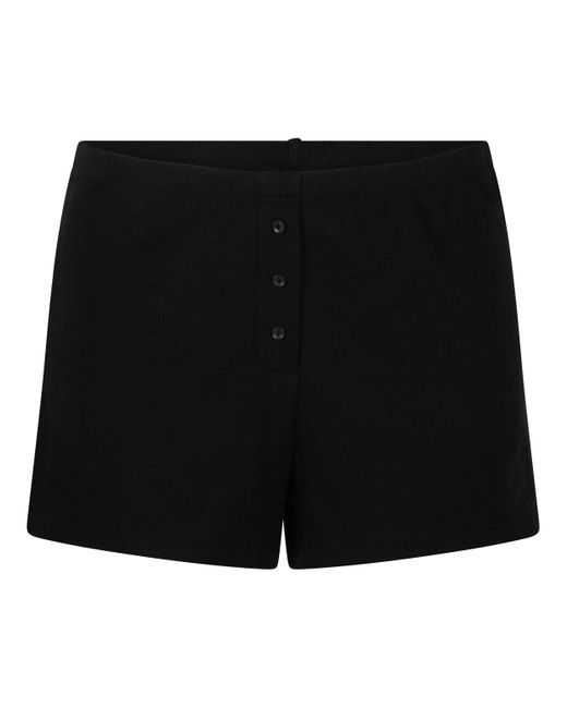 Hunkemöller Pointelle Short in het Black