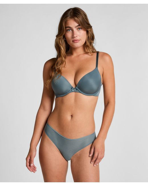 Hunkemöller Blue Vorgeformter Bügel-BH Plunge