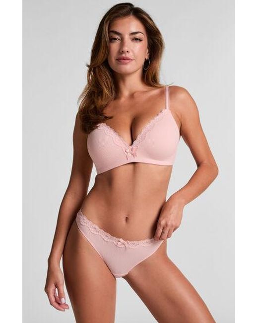 Hunkemöller String Lola in het Pink