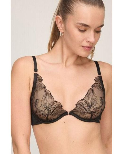 Hunkemöller Black Non-Padded Underwired Bra Ellen