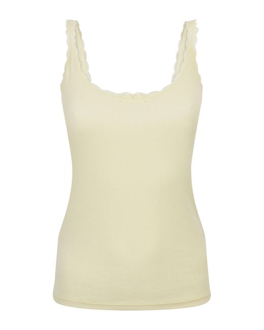 Hunkemöller Pointelle Singlet in het Yellow