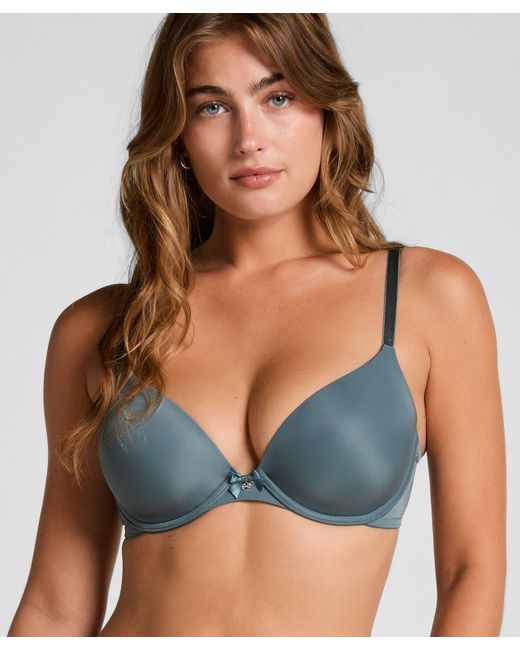 Hunkemöller Blue Vorgeformter Bügel-BH Plunge