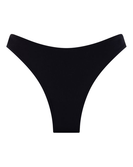 Hunkemöller Black Neopren-Bikiniunterteil mit hohem Beinausschnitt