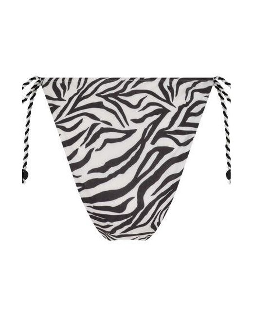 Hunkemöller Brown Doha High-Leg Bikini Bottoms