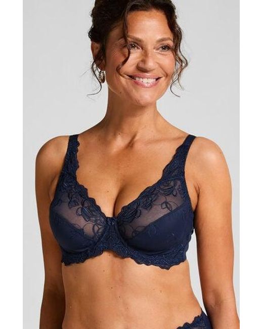 Hunkemöller Blue Diva Non-Padded Underwired Bra
