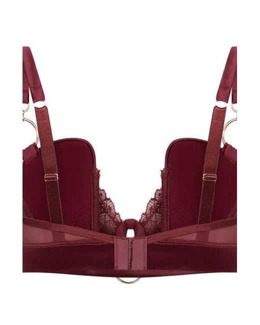 Hunkemöller Brown Marjolein Padded Underwired Longline Bra