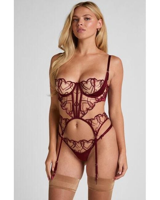 Hunkemöller Red Olivia Bustier