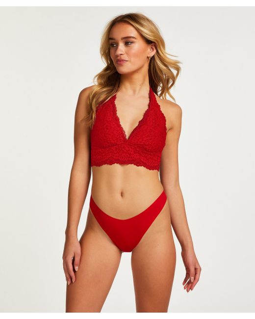 Hunkemöller Red Invisible Thong
