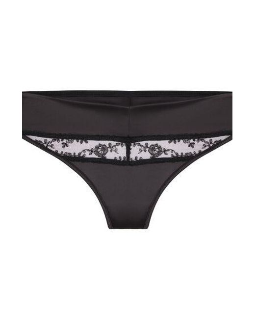 Hunkemöller String Brigitte in het Black