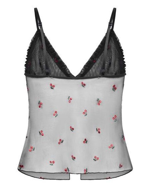 Hunkemöller Brown Cami Mesh Chelsey