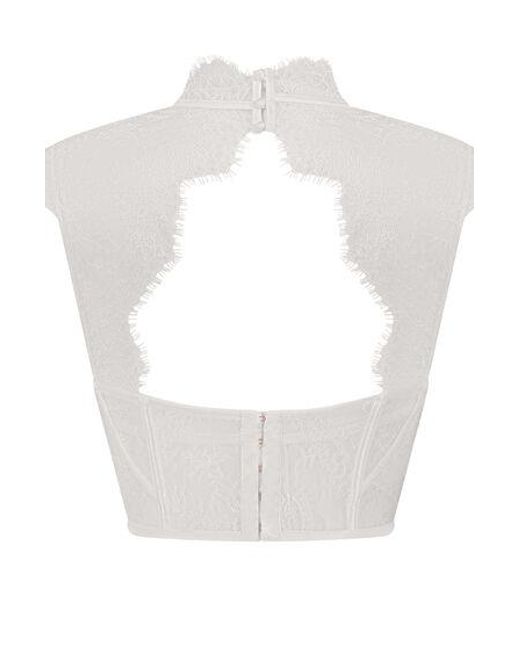 Hunkemöller Brown Lace Camille Top