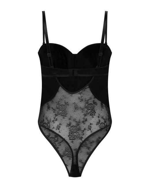 Hunkemöller Black Lace Shaping Body
