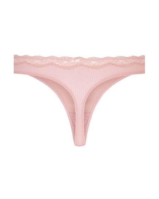 Hunkemöller Pink Lola Thong