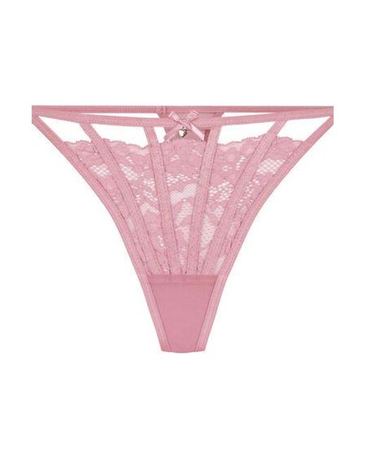 Hunkemöller String Maxime in het Pink