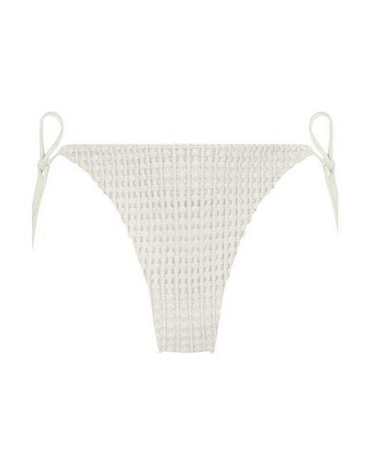 Hunkemöller Brown Maui Crochet Cheeky Tanga Bikini Bottoms