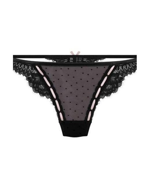 Hunkemöller Black Dorothy Thong